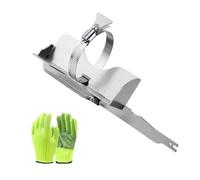 Adaptateur de shaker pour pot de peinture, outil alternatif | de pince à bouton manuel en acier inoxydable, fixation de mélangeur d ' aérosol de 2 à 4 pouces pour les