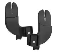 Adaptateur de siège auto pour poussette compatible avec Baby Jogger City Select, City Select 2 ou City Select LUX Accessoires de siège de voiture pour poussette (Noir)