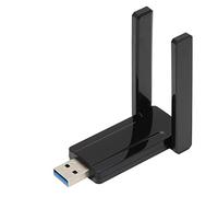 Adaptateur de Signal WiFi USB 3.0 Émetteur de récepteur WiFi à Haute Vitesse à Haute Vitesse avec Une antenne Double pour Le matériau ABS Ordinateur Portable PC de Bureau
