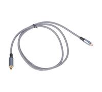 Adaptateur de son USB C SPDIF, convertisseur pour ordinateur portable, Transmission numérique pour Home cinéma, son numérique SPDIF USB C