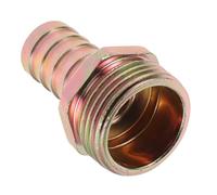 Adaptateur de sortie pour pompe immergée 3/4 barbelé x 1 NPT mâle en fer | Surface résistante à l’oxydation, structure renforcée, connexion rapide, limite les coups de bélier, pour irrigation et