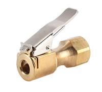 Adaptateur de soupape de connexion rapide pour les pneus Construction en laiton Adaptateur d'inflation universel compatible avec les pompes aux pneus de voiture et de moto