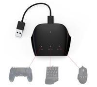 Adaptateur De Souris Pour Ps3/Ps4/Xboxone/Xbox360, Convertisseur De Clavier À Poignée Filaire Pour Jeux Fps, Tps ,Rpg Et Rts