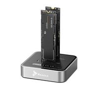 Adaptateur de station de clonage SSD NVME PCIe M.2 USB-C 3.2 M2 jusqu'à 4TB 10gbps