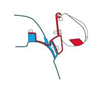 Adaptateur de store F35 Pro KIT pour VW Transporter T6 CALIFORNIA