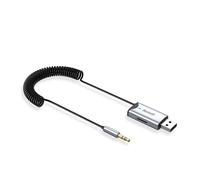 Adaptateur de streaming musical facile à utiliser, double connexion pour une compatibilité multi-appareils, conception durable pour une performance