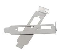 Adaptateur de support à profil bas 2 pièces/ensemble, Port HDMI DVI pour jeu de cartes graphiques demi-hauteur