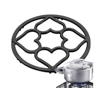 - Adaptateur de support , accessoires de cuisine résistants à la chaleur pour le camping extérieur intérieur des forces, combinant une base non glissante cannelée avec un café pour cafetière