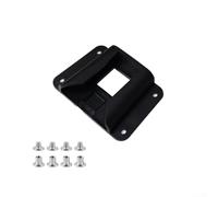 Adaptateur de support avant pliable pour porte-vélo Brompton | Support en plastique léger avec vis | Facile à installer sans perçage | Design compact pour le cyclisme (noir)