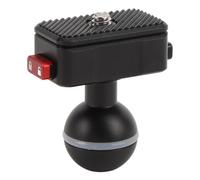Adaptateur de support de balle pour caméra d'action universelle en alliage d'aluminium pour appareils sans miroir et téléphone
