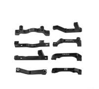 Adaptateur de support de frein à disque, alliage d'aluminium IS to PM pour rotors de 140/160/180/203 mm, compatible avec étriers Shimano (06)