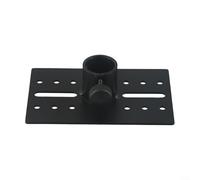 Adaptateur de support de haut-parleur en métal, capuchon rotatif pour DJ, assure un support sûr et fiable des haut-parleurs pendant les événements