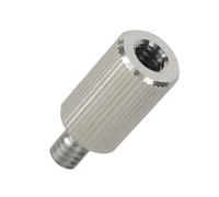 Adaptateur de support de lampe de table pliable portable de camping 1/4 mâle vers filetage femelle de 6 mm en acier inoxydable compatible avec les équipements d'extérieur