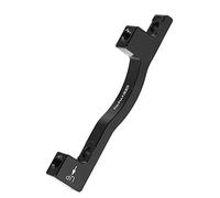 Adaptateur de support de montage de frein à disque en alliage en aluminium noir pour le PILLAR F203 R203, Adaptateur de l'étalonnage de frein à vélo léger CNC avec 2 boulons,