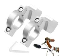Adaptateur de support de moteur pour rétroviseur | Support universel en d'aluminium | Support de guidon de moto, pour le camping, la randonnée, le cyclisme, les trajets en route, les voyages