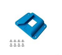 Adaptateur de support de support avant pliable pour porte-vélo Brompton | Support en plastique léger avec vis | Facile à installer sans perçage | Design compact pour le cyclisme (bleu)