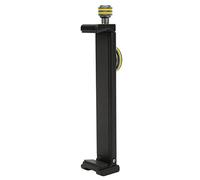 Adaptateur de Support de Trépied pour Support de Tablette en Aluminium avec Sabot Froid et Vis 1/4" pour Coussinet, Pince de Tablette Universelle pour la Photographie, Les Appels Vidéo, la