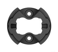 Adaptateur de support de vélo en plastique noir avec base fixe avec vis pour modèles Garmin Edge 1050