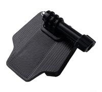 Adaptateur de support de vélo pour Bromptons, support en résine industrielle haute résistance pour caméra d'action et lumière, ajustement sécurisé pour vélo pliable (noir)