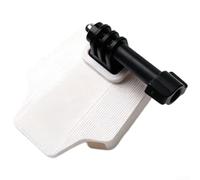 Adaptateur de support de vélo pour Bromptons, support en résine industrielle haute résistance pour caméra d'action et lumière, ajustement sécurisé pour vélo pliable (blanc)