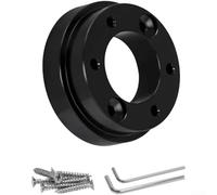Adaptateur de support de volant LOGITECH pour G29 pour G920 G923 avec précision de 70 mm pour l'alignement des boulons PCD (noir)