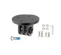 Adaptateur de support d'ordinateur de vélo, convertisseur de fourche triple pour trou fileté M3, support en alliage d'aluminium pour caméra d'action (grand support rond)