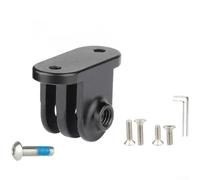 Adaptateur de support d'ordinateur de vélo, convertisseur de fourche triple pour trou fileté M3, support en alliage d'aluminium pour caméra d'action (montage vertical)