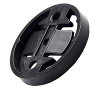 Adaptateur de support d'ordinateur de vélo pour appareils compatibles Garmin, base de support robuste pour une fixation sûre sur les ordinateurs de vélo (21-33 mm)