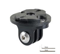 Adaptateur de support d'ordinateur de vélo pour appareils Garmin Edge convertit le support d'ordinateur en support de caméra d'action pour le sport et le cyclisme (mâle)