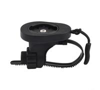 Adaptateur de support d'ordinateur réglable pour appareils compatibles Garmin, cadre en caoutchouc tube de montage 15-35 mm, support de phare avant habituel avec design antidérapant