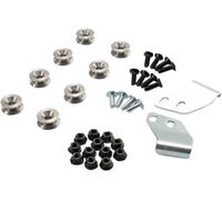 SW-Motech Kit adaptateur Pro KFT.00.152.35100 pour valises TRAX, NANUK – 2 valises – Noir