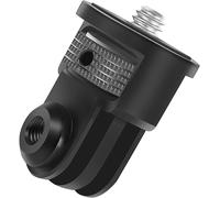 Adaptateur de support pour appareil photo en aluminium 1/4"", adaptateur de trépied rotatif, adaptateur fileté de réglage pour GoPro, Sony, Xiaomi 360°, compatible avec monture GoPro, accesso.[F791]