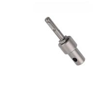 Adaptateur de tarière de terre pour clé à percussion, marteau, 4 types d'interface, compatibilité avec perceuse électrique et clé électrique, accessoire d'outils électriques en métal argenté A