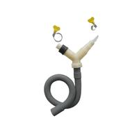 Adaptateur de té de drainage, raccord de tuyau de drainage for tuyau de drainage prolongé, longueur de tuyau de 0,3 m, vidange de machine à laver et de sèche-linge avec