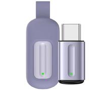 Adaptateur De Télécommande IR - Noir, Accessoire De Téléphone Plug And Play, Connexion Jack Audio 3,5 Mm, Émetteur Infrarouge Universel, Contrôlé Par Application | Smartphone, TV, Projecteur, École, M