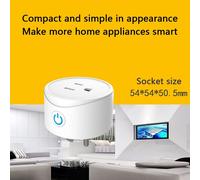 Adaptateur de télécommande vocale sans fil, 90 250V, Mini prise Wifi US, prise pour maison intelligente