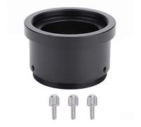 Adaptateur de télescope M42X0,75 à 1,25 Pouces, Anneau de Compression en Alliage d'aluminium pour Piste de télescope, Filetage de Tube Standard de 1,25 Pouces avec Trois vis,