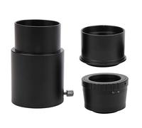 Adaptateur de Télescope, Tube D'extension D'oculaire 2 Pouces 60 Mm, Bague D'adaptation T2-N1 pour Télescope Astronomique à Monture T2 pour Appareils Photo pour Nikon J1/J2/J3/J4/J5/V1/V2/V3