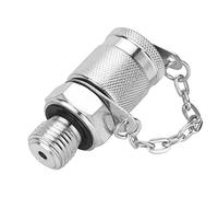 Adaptateur de test hydraulique en acier au carbone haute pression 63MPa 630BAR Couplage de test pour système hydraulique Détection de pression Lubrification Échantillonnage d' (Gz/8)