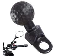 Adaptateur de tête coudée à rotule - Support de téléphone pour moto - Joint à rotule coudé - Diamètre variable - Connecteur M10 M8 en forme de U - Angle droit biseauté - Accessoire de montage de