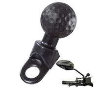 Adaptateur de tête coudée à rotule - Système de montage en absorbant les chocs, connecteur de support de téléphone de moto, adaptateur de joint à rotule de guidon de vélo, base de support