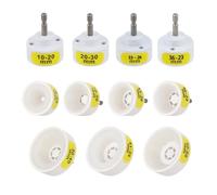 Adaptateur de tête de capsulage de bouteille électrique pour perceuses manuelles, tige hexagonale de 10,2 cm, gamme de tailles de capuchon de 10 à 50 mm, embout d'étanchéité en plastique pour usage