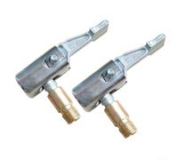 Adaptateur de tête de pompe à vélo, mandrin de gonflage rapide avec verrou de pouce pour Presta et valves, pince de buse en laiton haute pression 150 PSI pour pneus de vélo, ballons, équipements