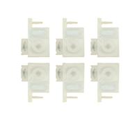 Adaptateur de tête d'impression for DTF avec Amortisseur d'encre Blanche for imprimantes for Epson L18050, 18100, L8050 et XP600, convertisseur avec Valve unidirectionnelle.(6 Damper Only)