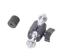Adaptateur de tête Miniature avec vis 1/4 ", Portable pour Support DSLR, Accessoire de Photographie à Rotation Stable