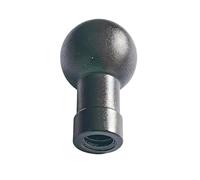 Adaptateur de tête sphérique de 13/17/15/20/25 mm à vis interne de 1/4" pour caméra d'action, support de téléphone en aluminium