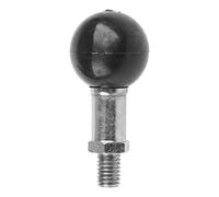 Adaptateur de tête sphérique M10 M8 de 25 mm / 1in pour caméra de moto, vélo, support de téléphone à clip pour moto, base à rotule, base de guidon de vélo, vis de vélo, caméra d'action