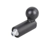 Adaptateur de tête sphérique multi-angle pour photographie 17 mm vers vis 1/4" pour appels vidéo en plein air sur supports de voiture Trépieds Adaptateur de tête sphérique