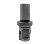 Adaptateur de tige à angle droit de 19 mm pour mandrins de perceuse à filetage conique B16 - 1,5 à 13 mm de capacité de 3 à 16 mm - Ensemble de bielles métalliques compatibles Weldon (1)