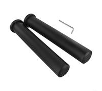 Adaptateur de tige de plaque de poids standard, convertisseur de manchon d'haltère de 2,5 cm à 5,1 cm avec mécanisme de verrouillage hexagonal, accessoires de gym en plastique pour la musculation et